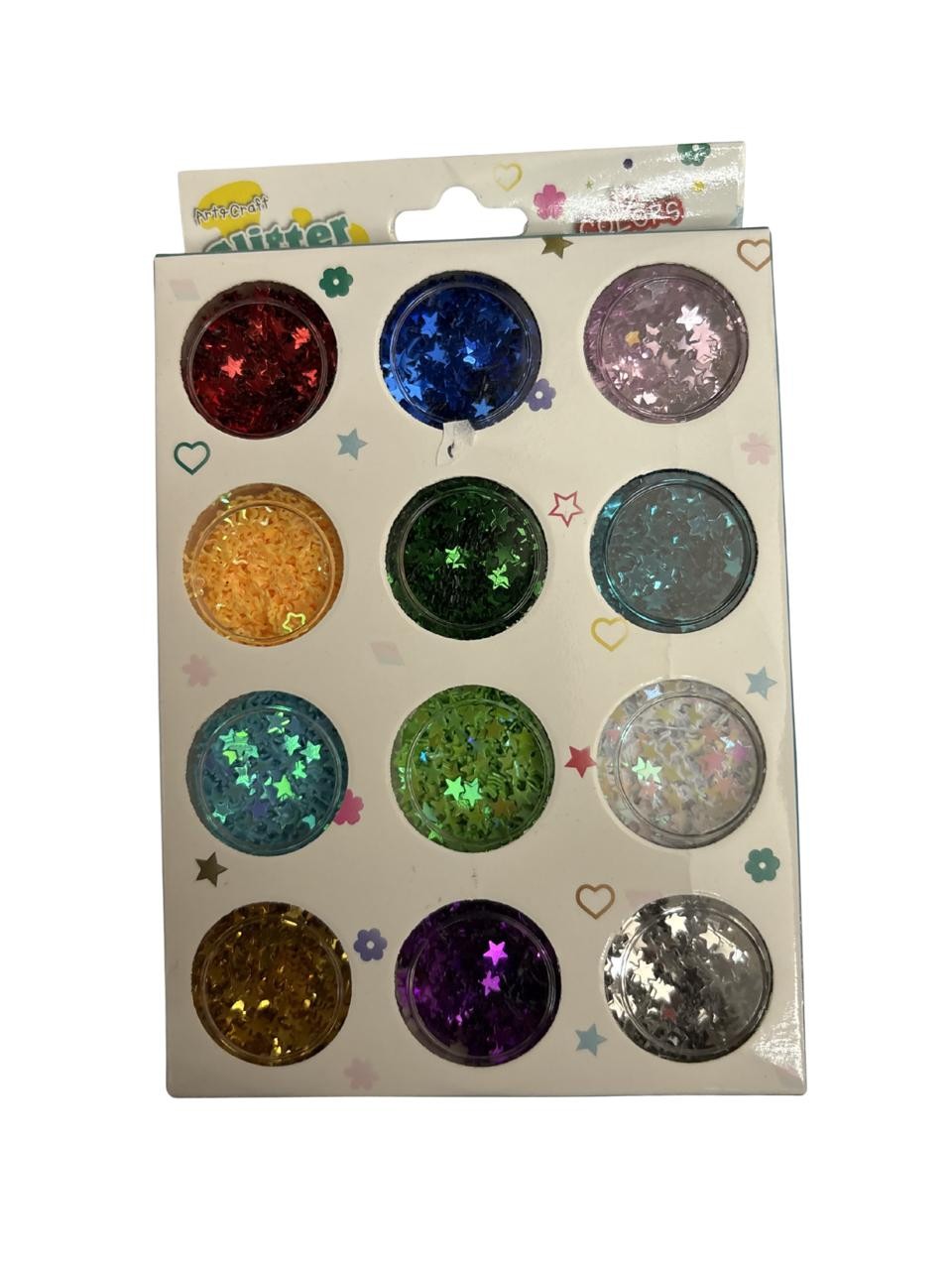 glitter set 12 colors