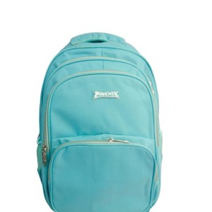 Backpack 14" set 3 pcs Turquoise plain