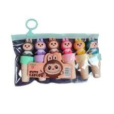 highlighter  labubu 6 in a pack